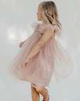 Olivia Blush Tule Dress