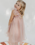 Olivia Blush Tule Dress